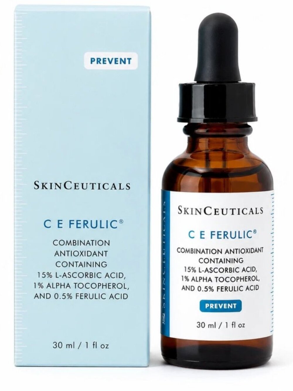 SkinCeuticals C E Ferulic 15% L-Ascorbic Acid Antioxidant Serum 30ml / 1oz
